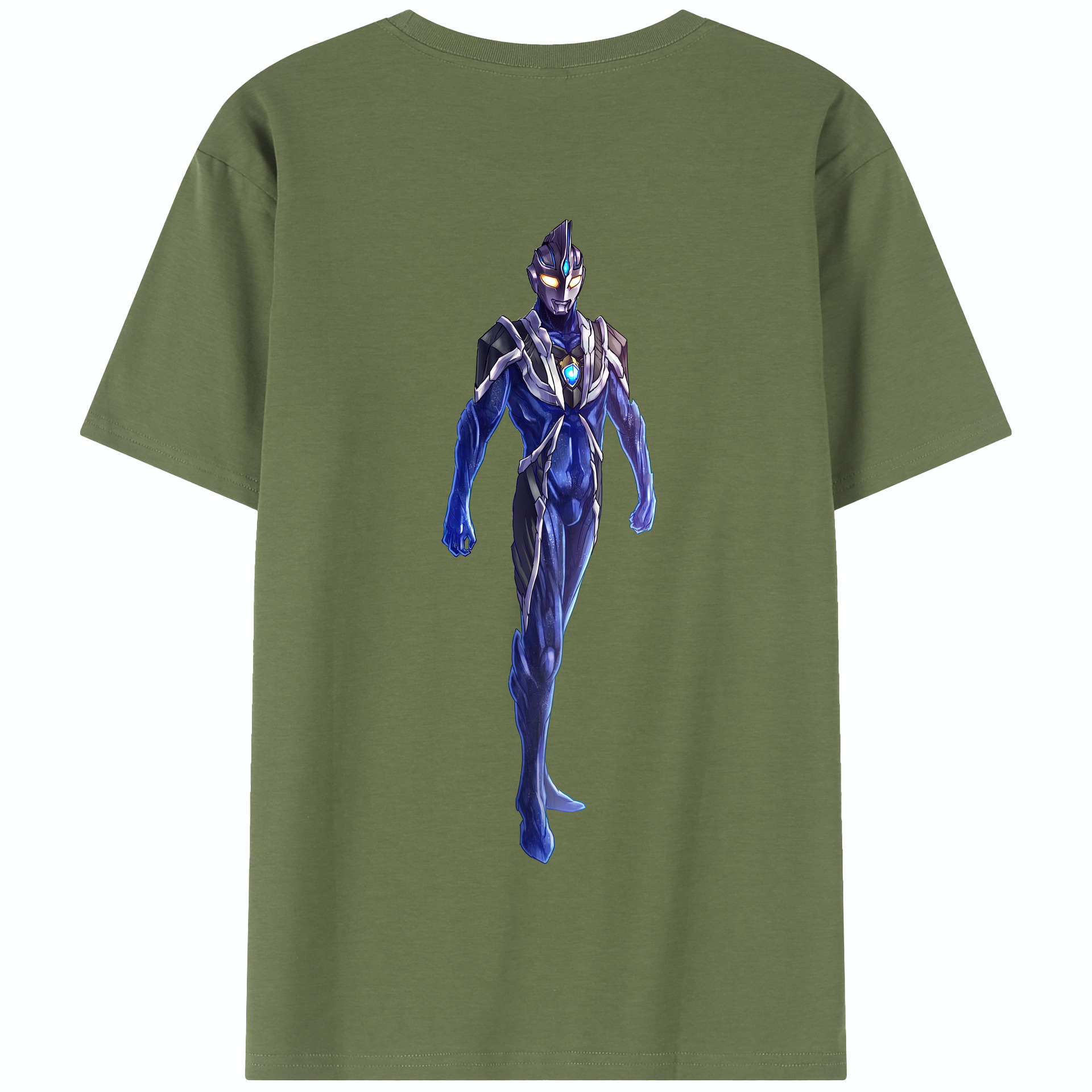 （画像用） ウルトラマン Ultraman 綿100％半袖Tシャツ（背面プリント）